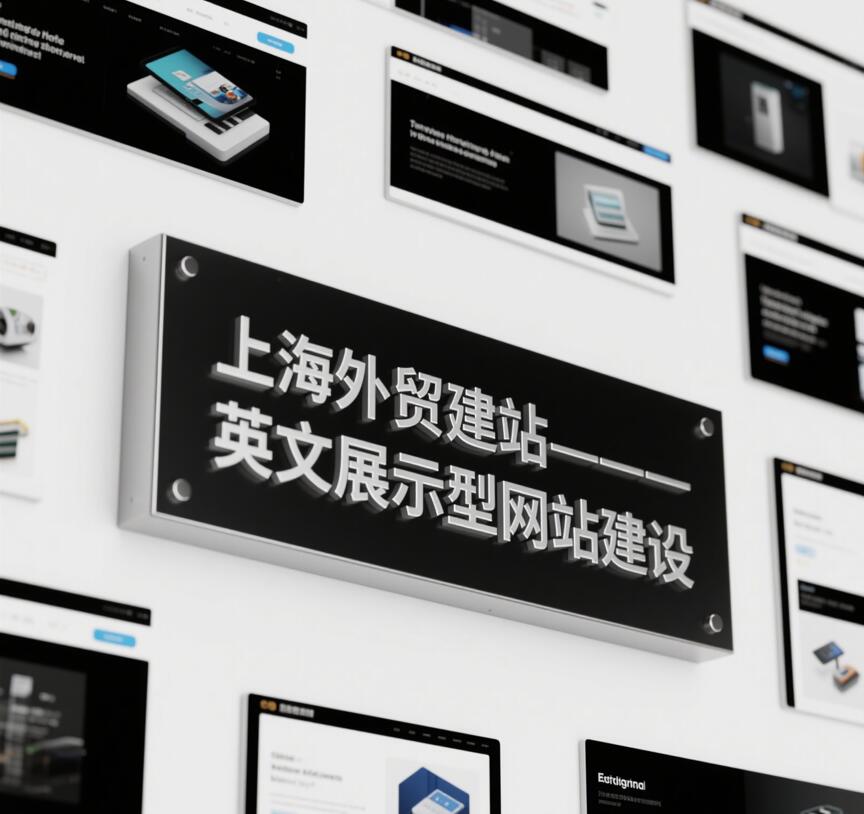 上海外贸建站——英文展示型网站建设